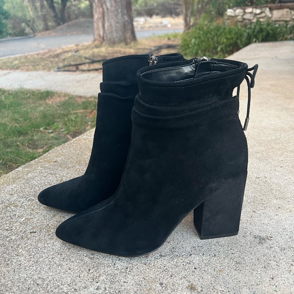 Vince Camuto Slouchy Black Bootie size 8